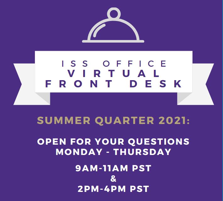 Virtual Front Desk - Summer 2021
